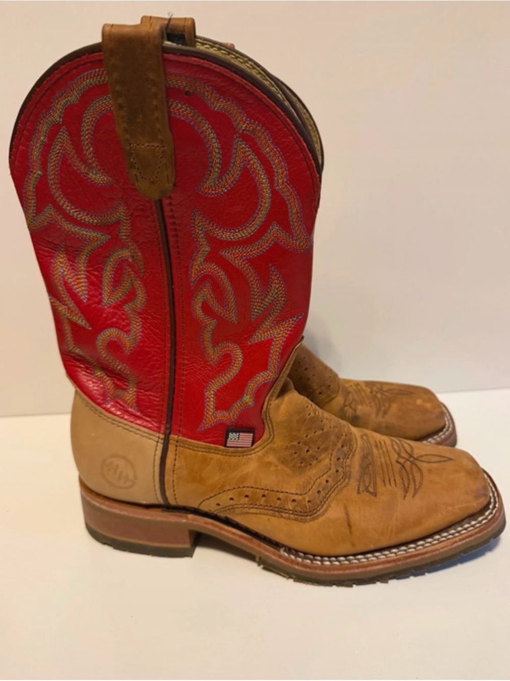 Men’s Double-H American Made Square Toe Cowboy boots